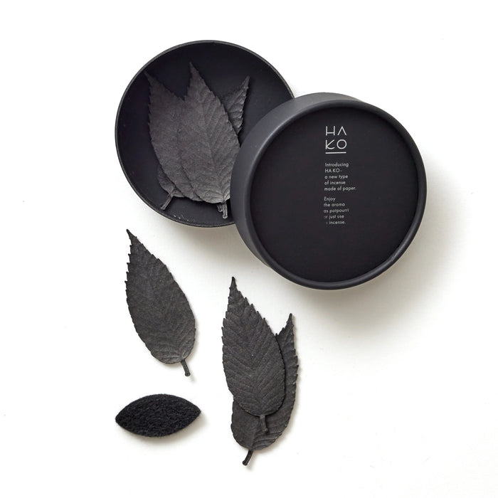 Japanese Black Incense Round
