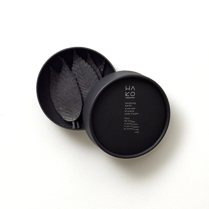 Japanese Black Incense Round