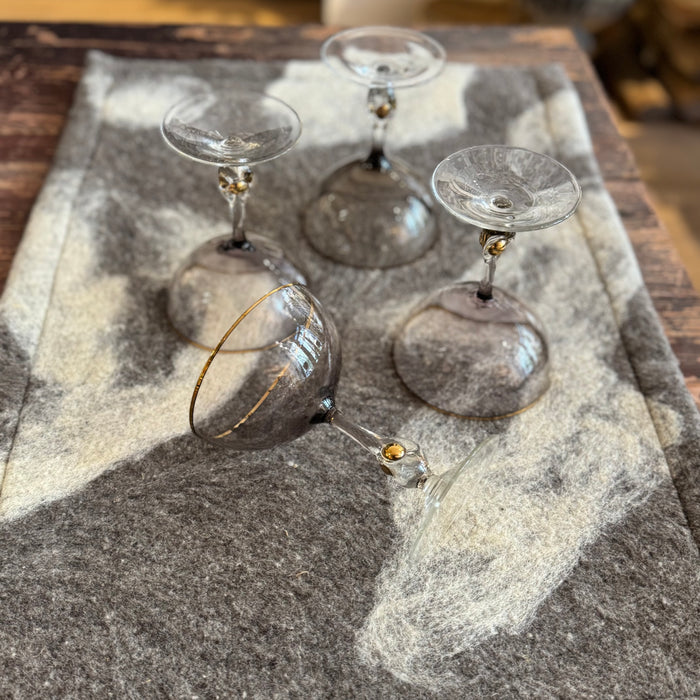 Felted Wool Dish Drying Mat
