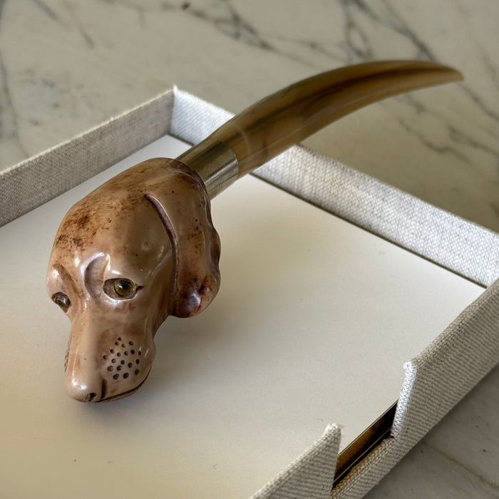 Vintage Dog Letter Opener