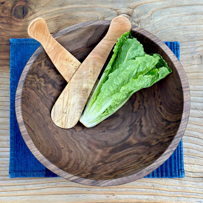 Black Walnut Serving Bowl 15"