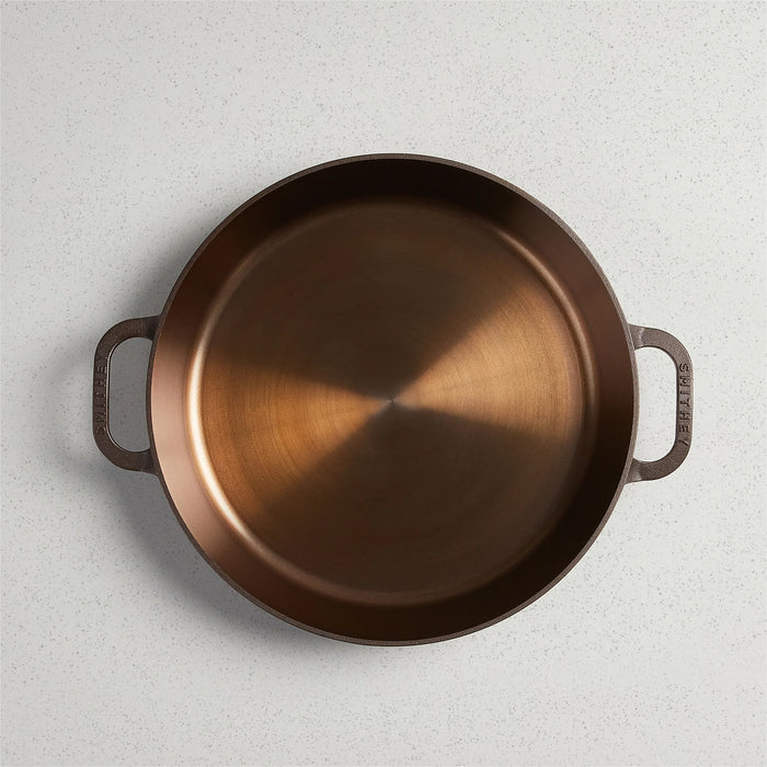 Smithey 14" Dual Handle Skillet Cast Iron