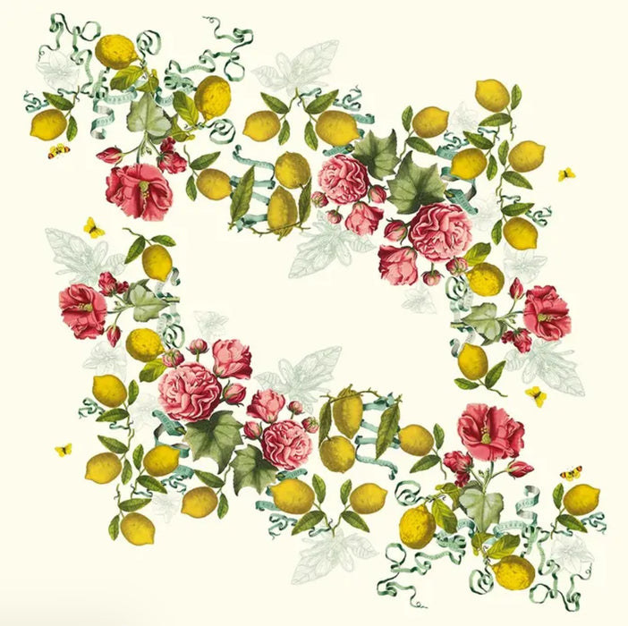 Citrons De Menton Tablecloth (61" x 61")