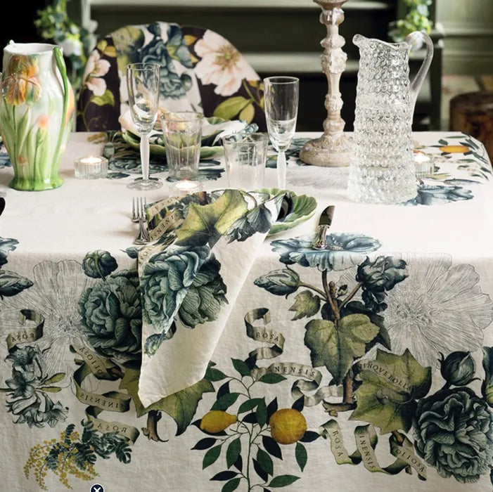 Giardino Bleu Tea Towel