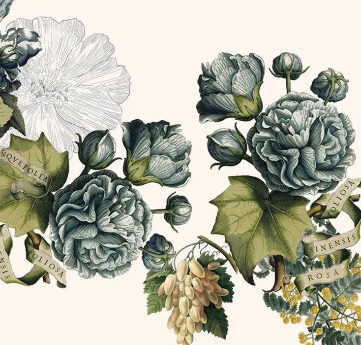 Giardino Bleu Tea Towel