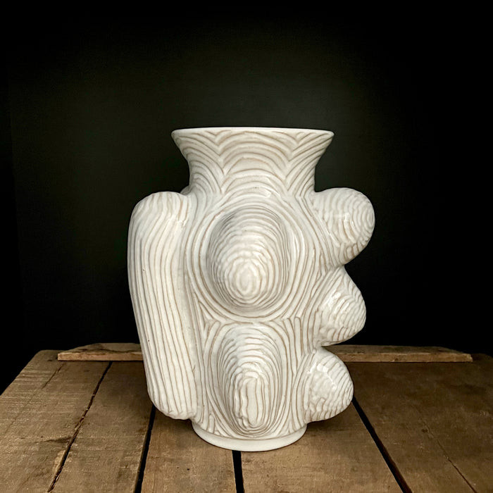 Sculptural Gingko Vase - Tall