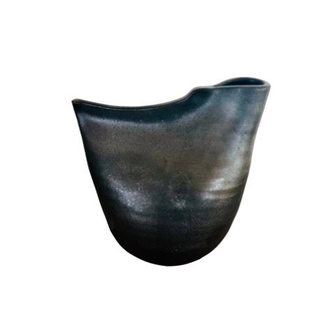 Bird Vase, Black Medium