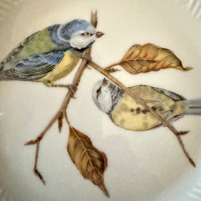 Limoges Bird Canape Plates