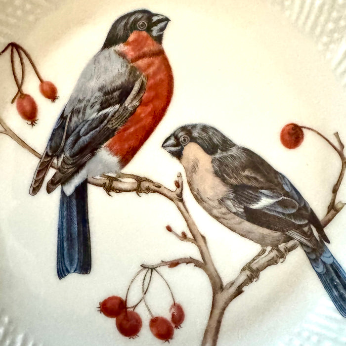 Limoges Bird Canape Plates