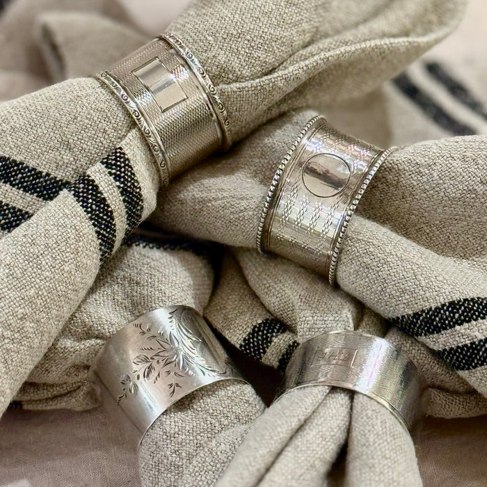 Vintage Sterling Silver Napkin Ring