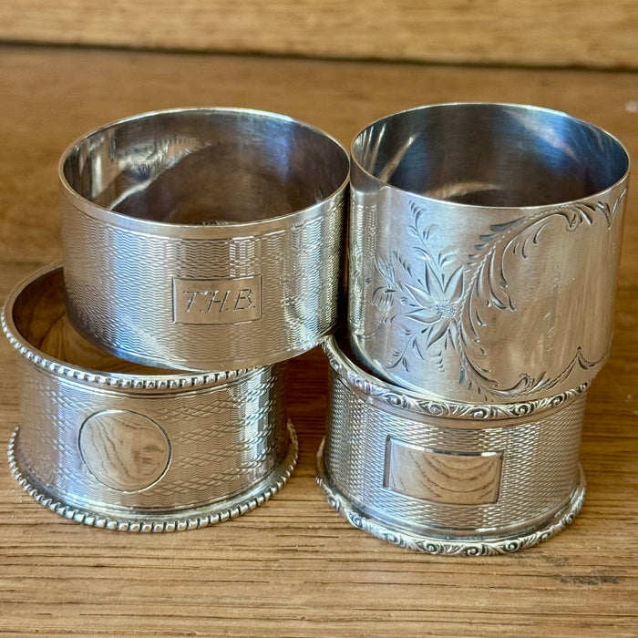 Vintage Sterling Silver Napkin Ring