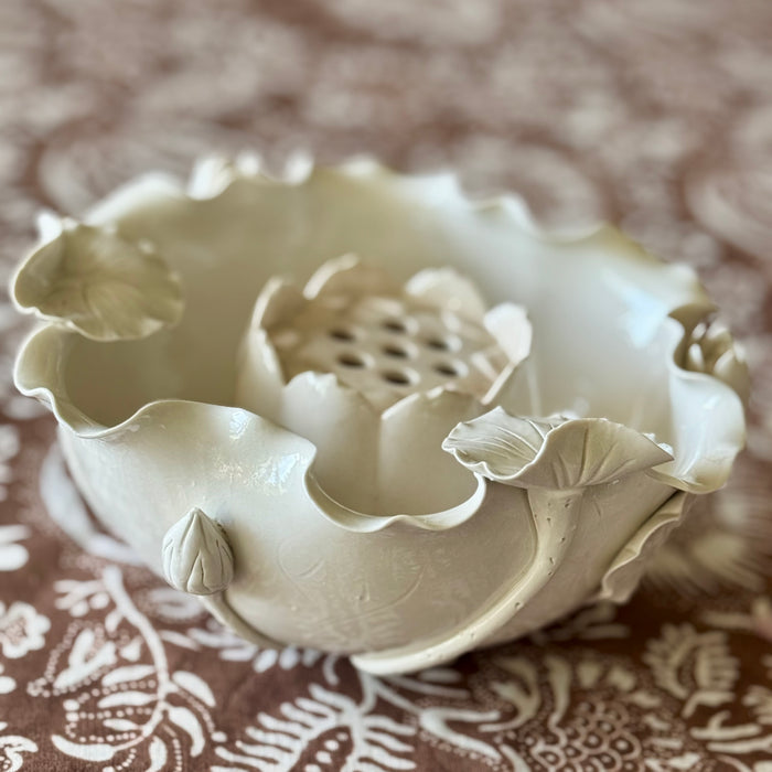 Vintage Blanc de Chine Bowl