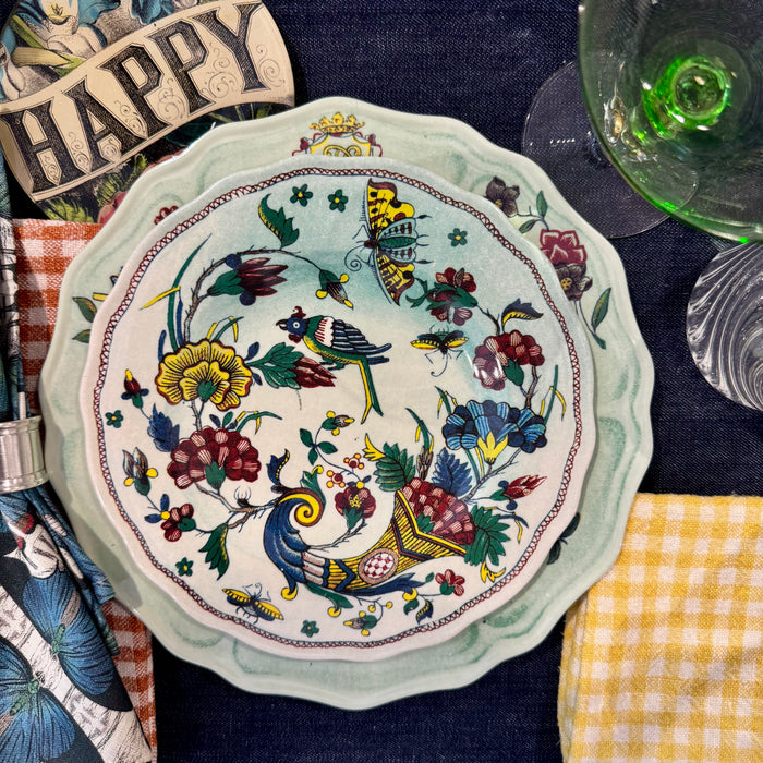 Faience a la Corne Salad Plate
