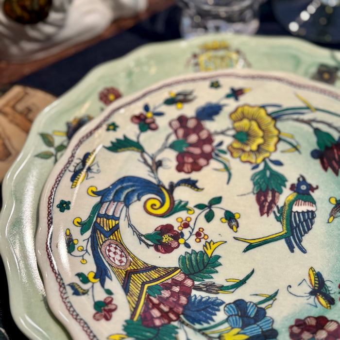 Faience a la Corne Salad Plate