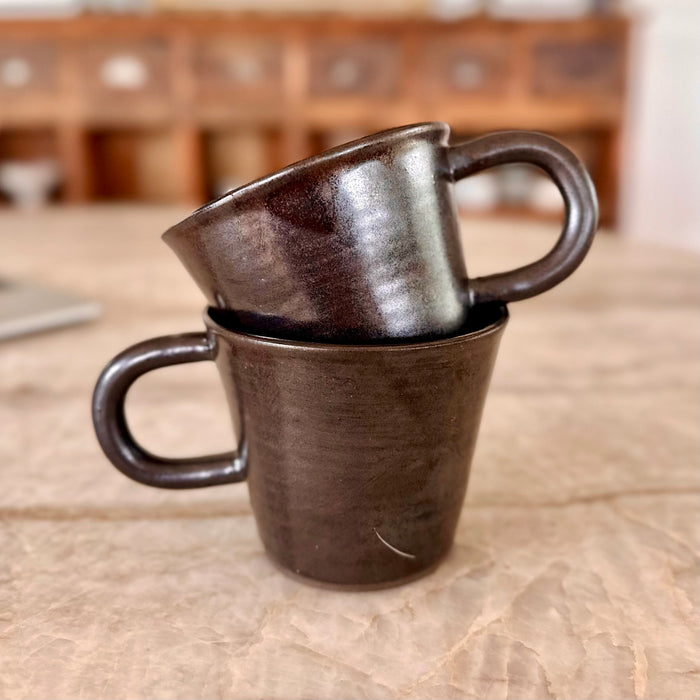 Ceramic Mug Bronze/Black