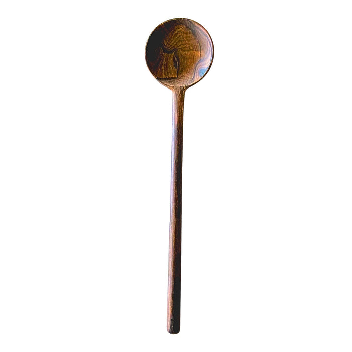 Large Round Spoon, Ziricote Wood