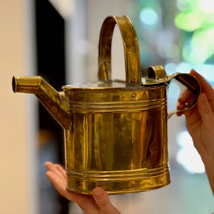 Vintage Brass Water Can from 1880's