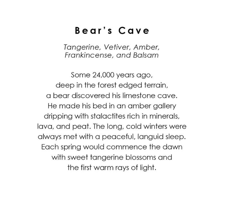 Bear's Cave Candle