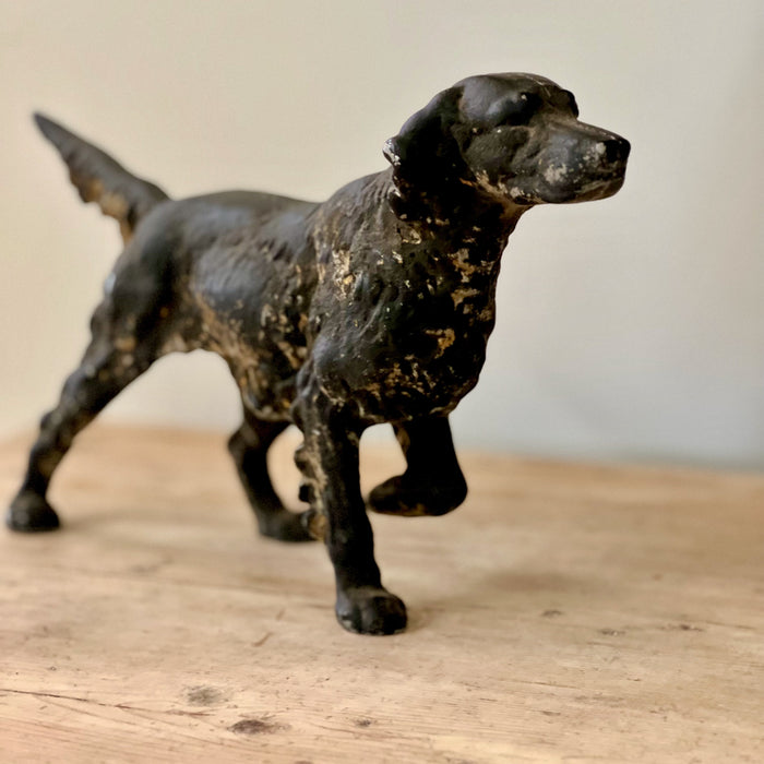 Vintage Dog Cast Aluminum Metal