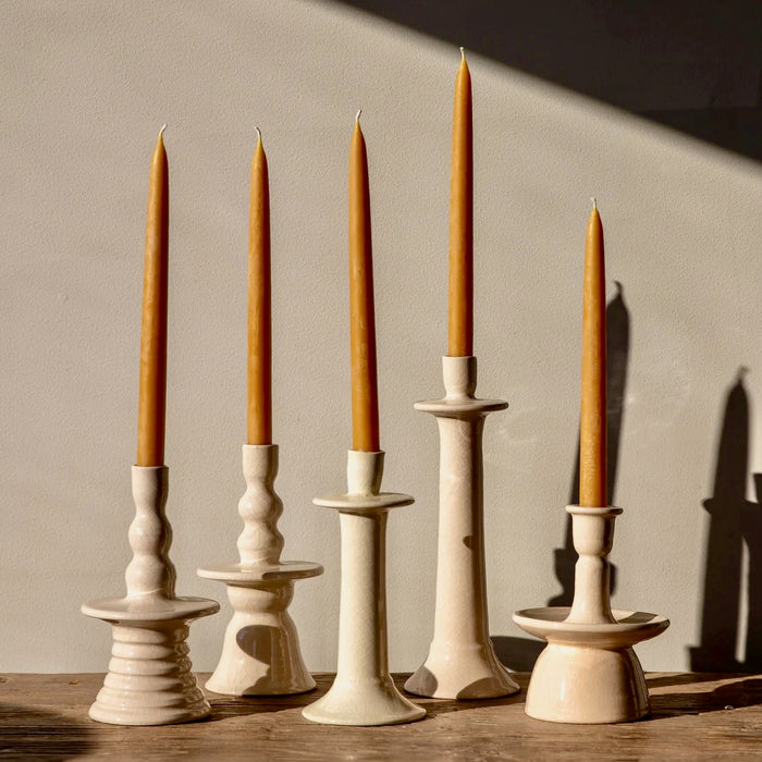 Ceramic Candlestick Quill Medium Morocco