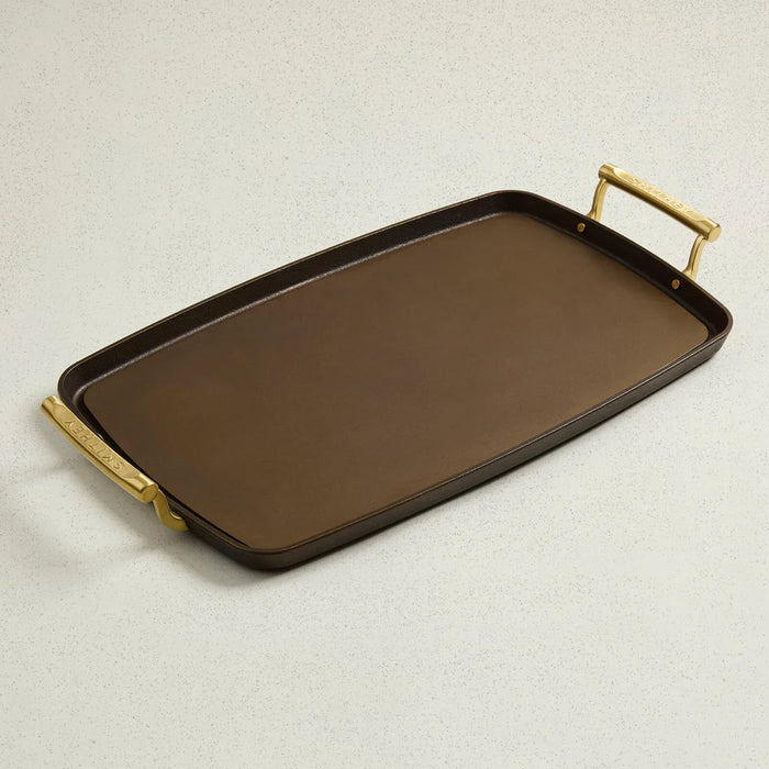 Cast Iron Double Burner Griddle