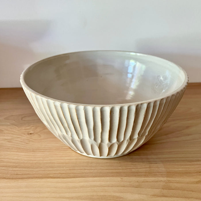Large Serving Bowl - Lucent White