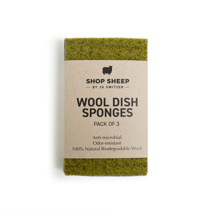 Garden Colors Felted Wool Sponges - 3 Pack